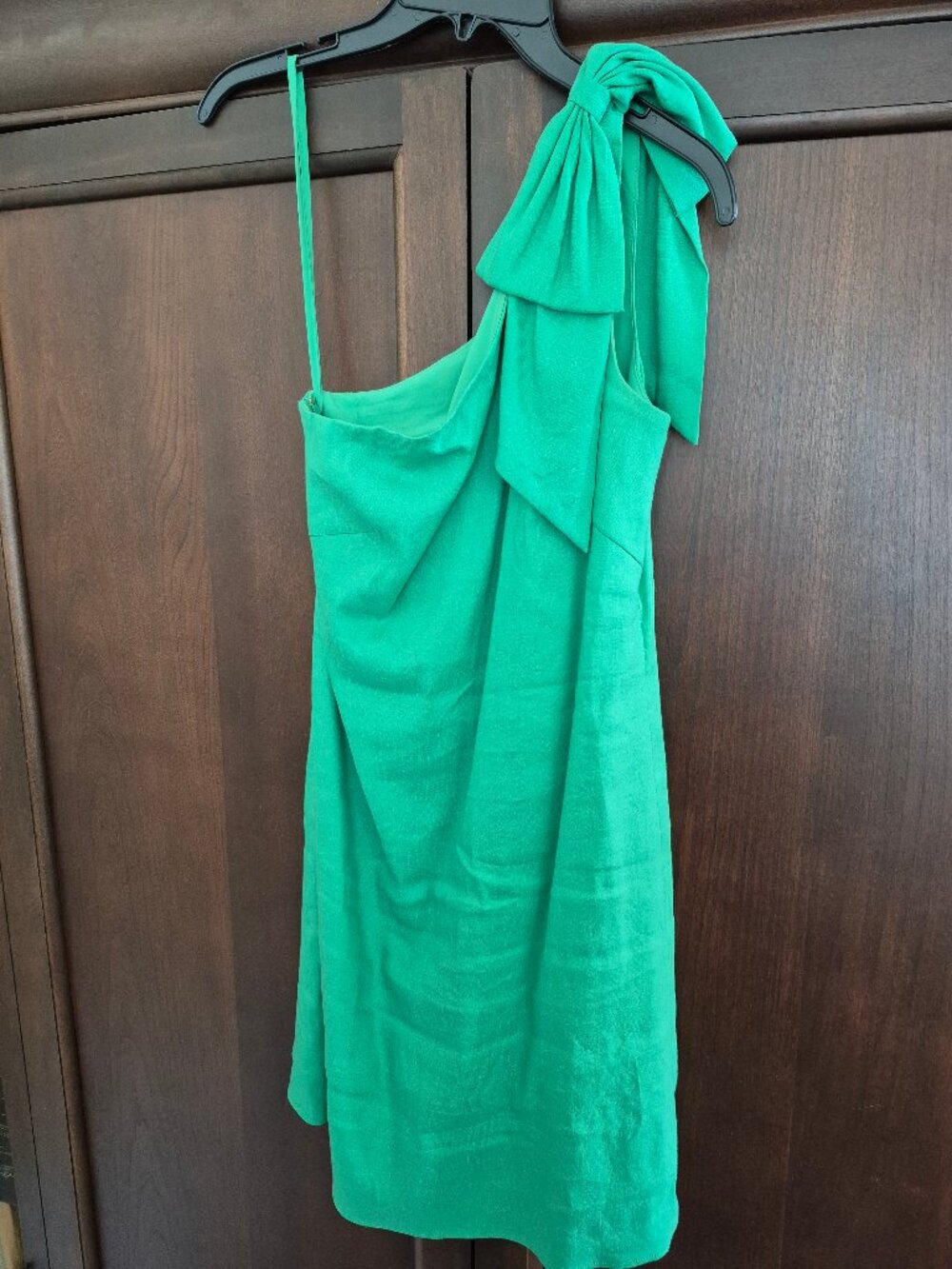 antonio melani off choulder linen dress